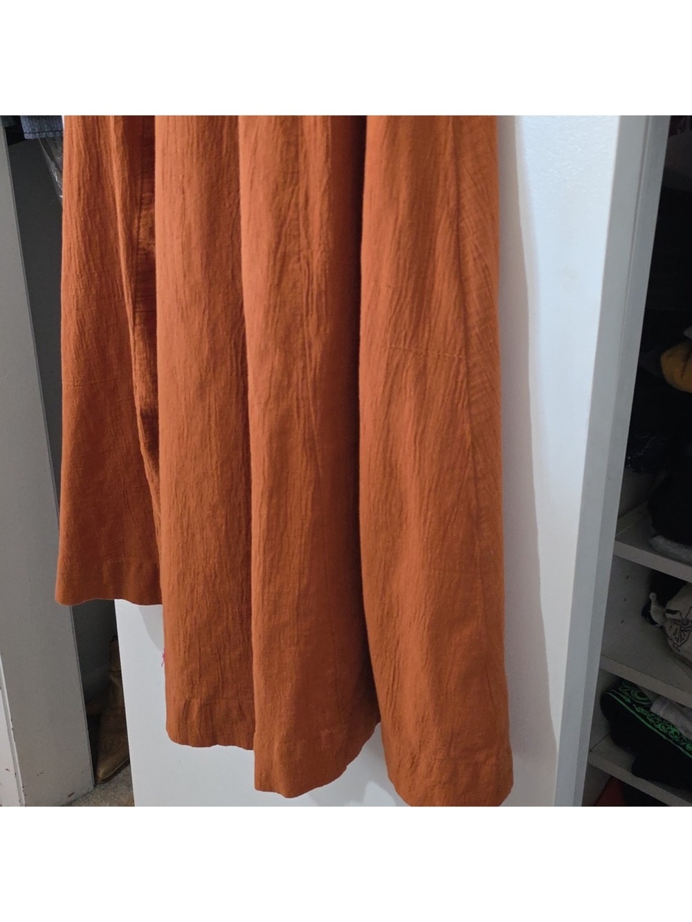 Free People Pumpkin Maxi Dress Boho size Medium - Picture 8 of 8